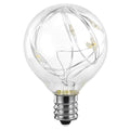 Bec G40 cu MiniLED-uri E12 0.4W LuminiTerasa Lumina Calda