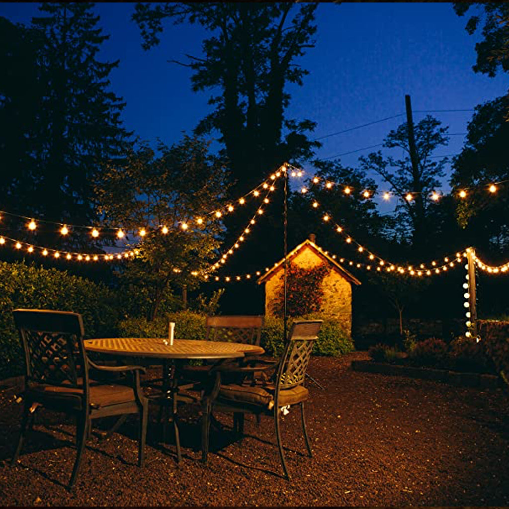 Ghirlanda luminoasa 10 m. cu 20 becuri LED Filament interconectabila Ghirlanda luminoasa Lumini Terasa