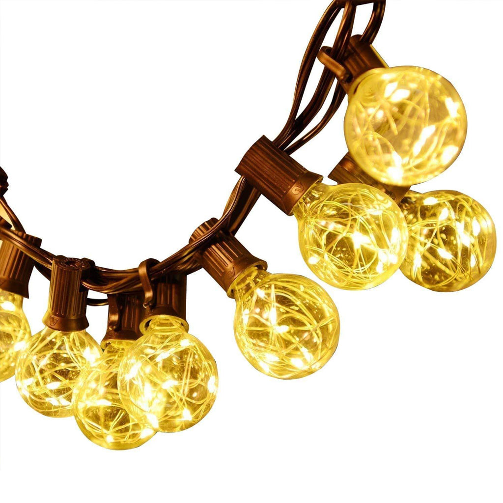Bec G40 cu MiniLED-uri E12 0.4W LuminiTerasa Lumina Calda
