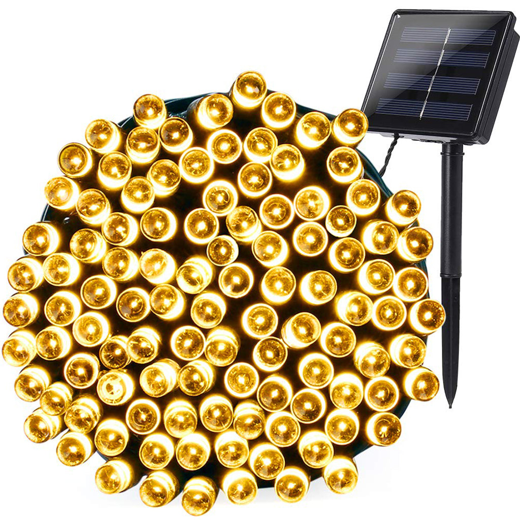 Ghirlanda Luminoasa Decorativa Solara 20 m. cu 200 LEDuri Ghirlanda luminoasa Lumini Terasa