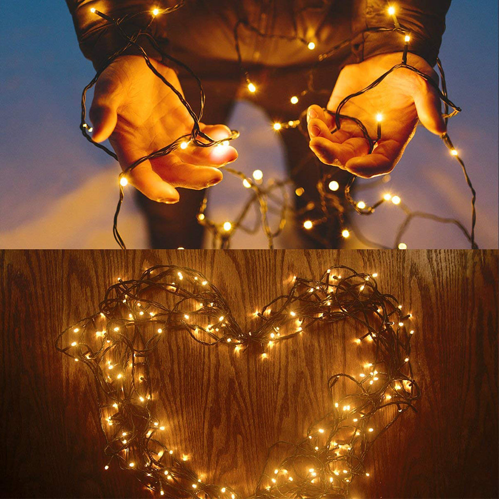 Ghirlanda Luminoasa Decorativa Solara 20 m. cu 200 LEDuri Ghirlanda luminoasa Lumini Terasa