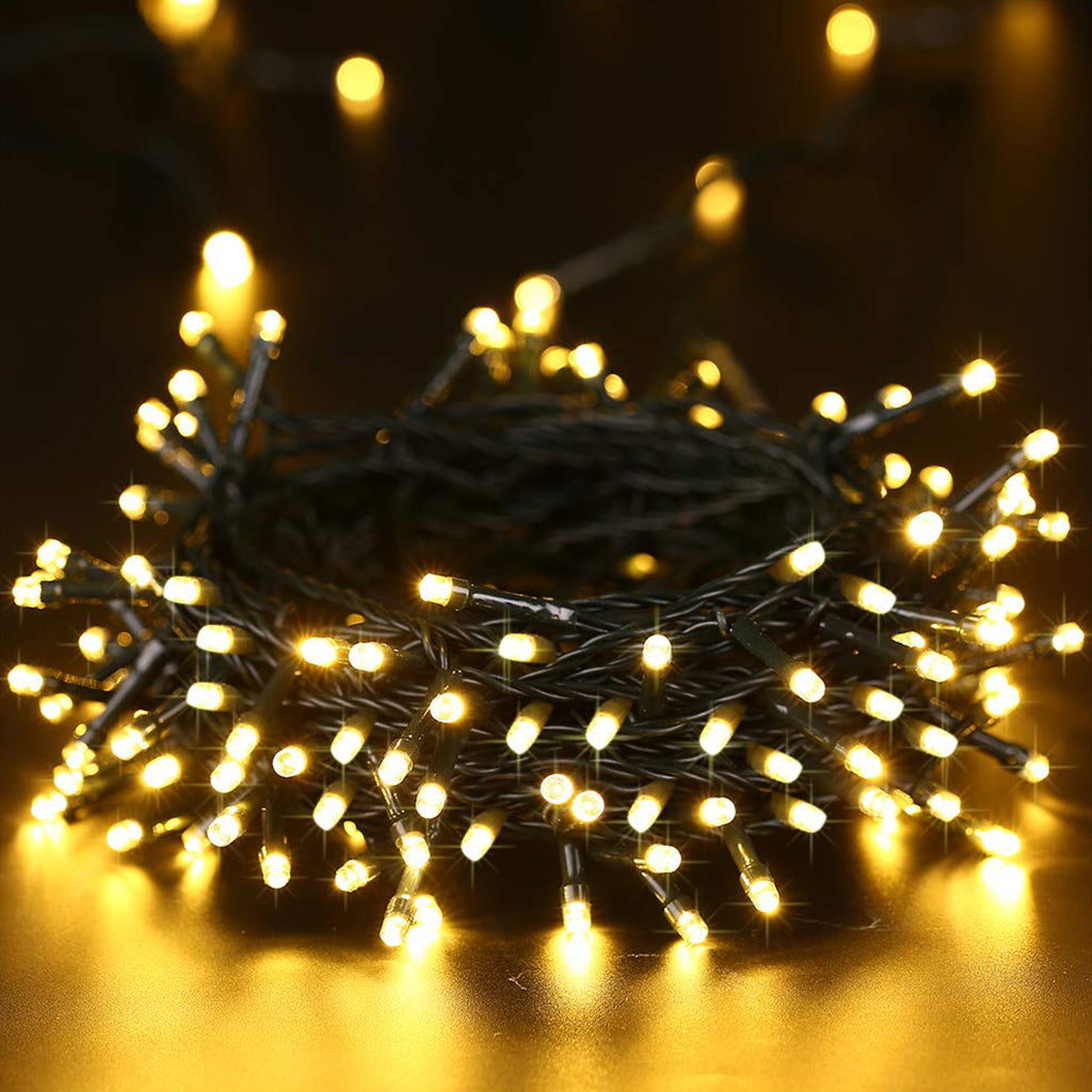 Ghirlanda Luminoasa Decorativa Solara 20 m. cu 200 LEDuri Ghirlanda luminoasa Lumini Terasa