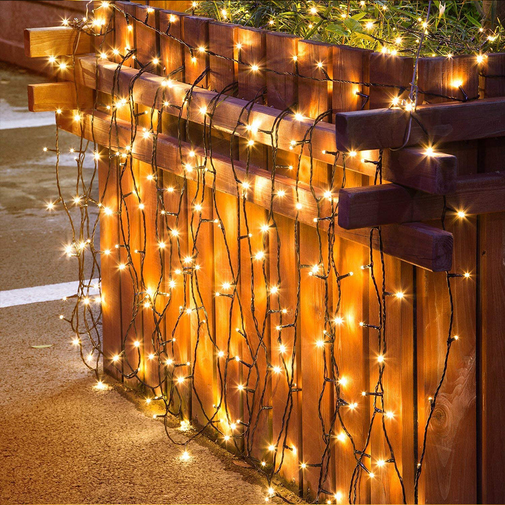 Ghirlanda Luminoasa Decorativa Solara 20 m. cu 200 LEDuri Ghirlanda luminoasa Lumini Terasa