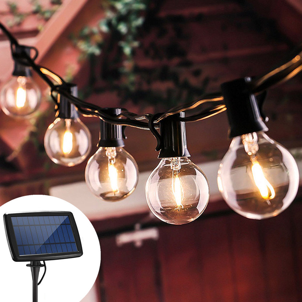 Ghirlanda Luminoasa Solara 5 m. cu 16 becuri LED Ghirlanda luminoasa Lumini Terasa