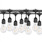 Ghirlanda luminoasa 10 m. cu 10 becuri A60 LED E27 interconectabila Ghirlanda luminoasa Lumini Terasa