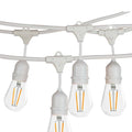 Ghirlanda luminoasa 15 m. cu 15 becuri S14 LED E27 interconectabila