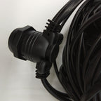 Ghirlanda luminoasa 10 m. cu 20 becuri A60 2W LED E27 interconectabila Ghirlanda luminoasa Lumini Terasa