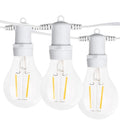 Ghirlanda luminoasa 10 m. cu 20 becuri A60 LED E27 interconectabila