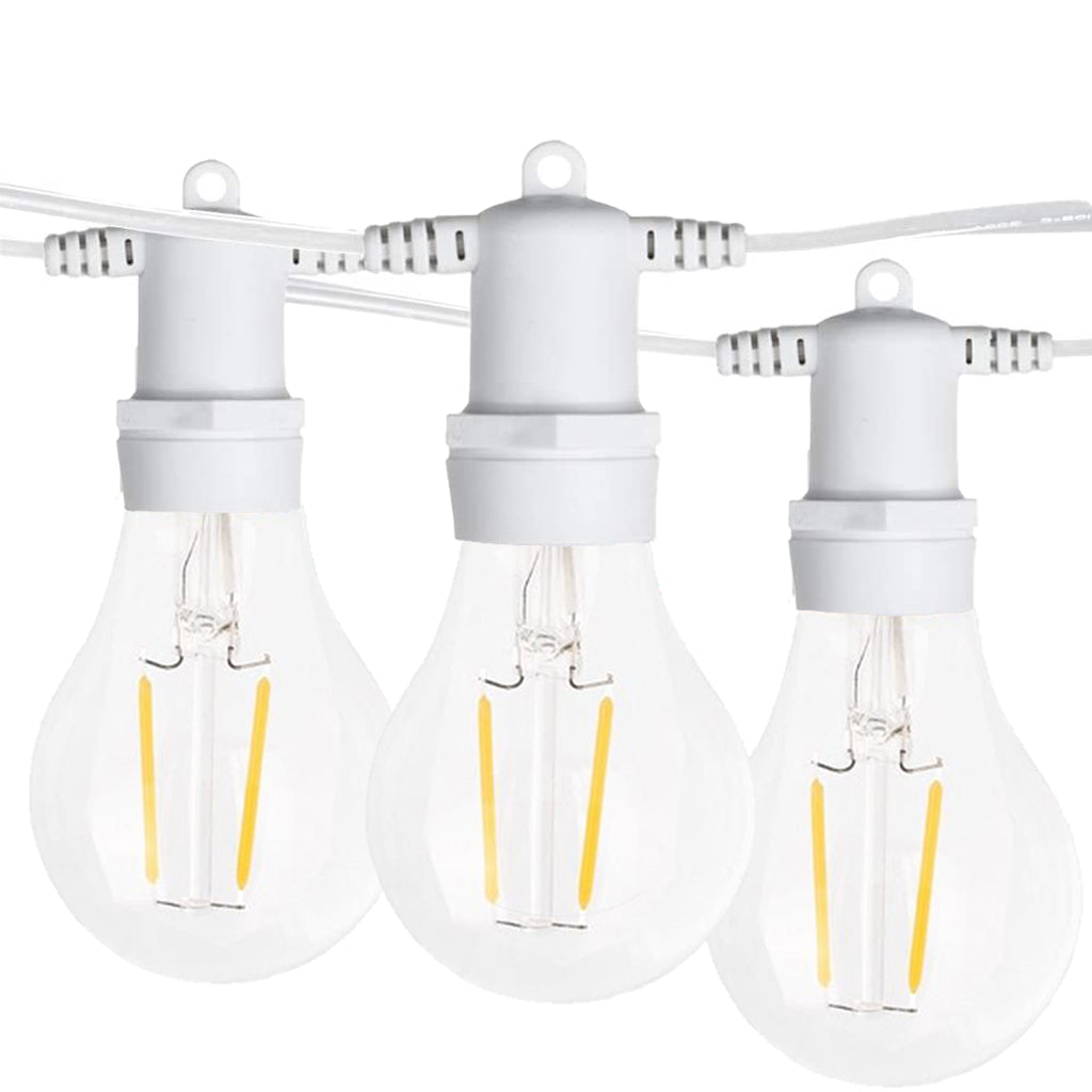 Ghirlanda luminoasa 10 m. cu 20 becuri A60 LED E27 interconectabila
