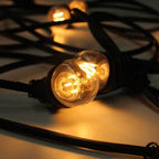 Ghirlanda luminoasa 20 m. cu 20 becuri G45 5W LED E27 interconectabila Ghirlanda luminoasa Lumini Terasa