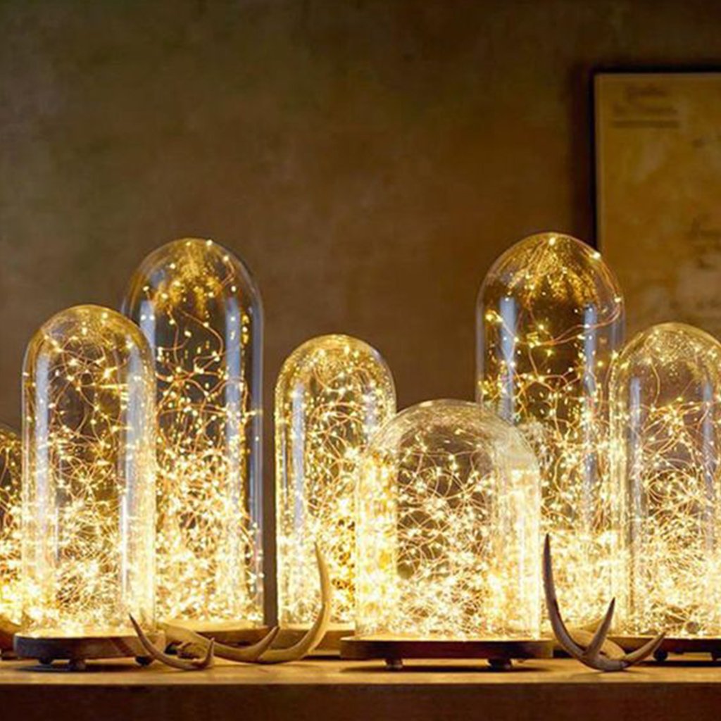 Ghirlanda Luminoasa Decorativa din Cupru 20 m. cu 200 LEDuri Ghirlanda luminoasa Lumini Terasa