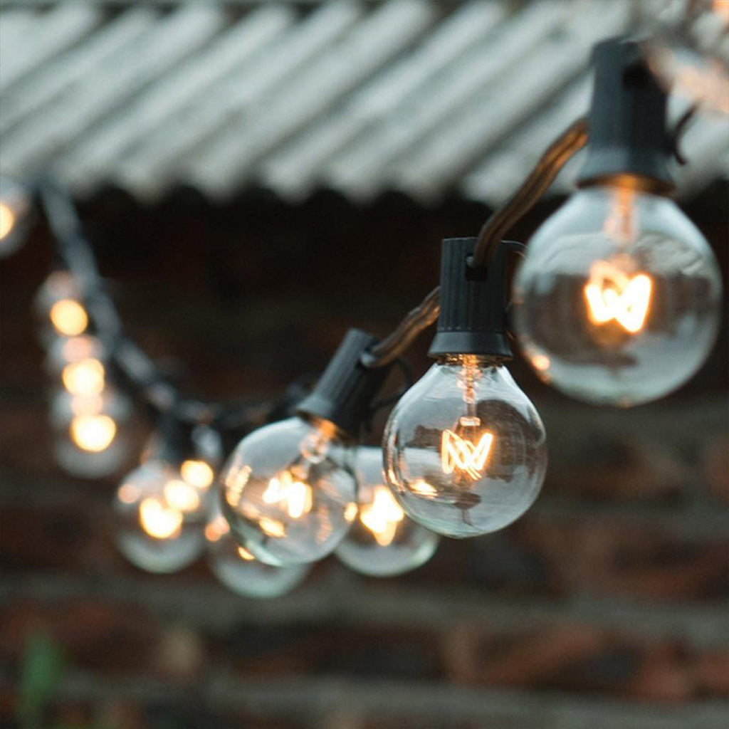Ghirlanda luminoasa 10 m. cu 25 becuri Edison interconectabila Ghirlanda luminoasa Lumini Terasa