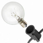 Ghirlanda luminoasa 10 m. cu 25 becuri Edison interconectabila Ghirlanda luminoasa Lumini Terasa
