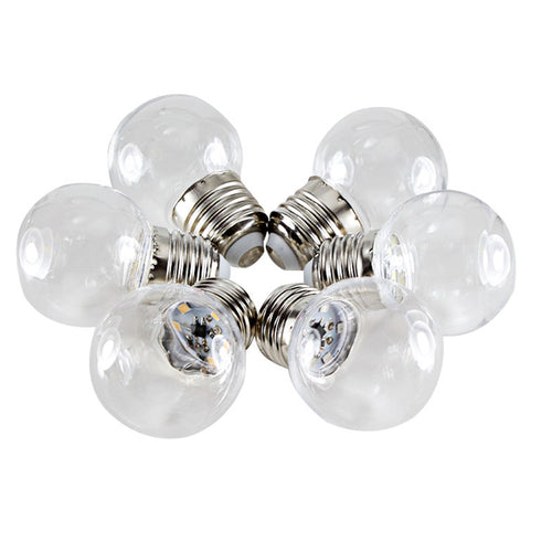 Bec LED transparent din plastic Dimabil E27 1W Bec Lumini Terasa