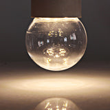 Bec LED transparent din plastic Dimabil E27 1W Bec Lumini Terasa