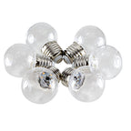 Ghirlanda luminoasa 10 m. cu 10 becuri G45 5W LED E27 interconectabila Ghirlanda luminoasa Lumini Terasa