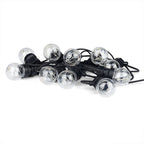 Ghirlanda luminoasa 10 m. cu 20 becuri G50 si 100 LEDuri de exterior Ghirlanda luminoasa Lumini Terasa