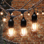 Ghirlanda luminoasa 15 m. cu 15 becuri LED E27 interconectabila Ghirlanda luminoasa Lumini Terasa