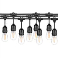 Ghirlanda luminoasa 10 m. cu 10 becuri LED E27 interconectabila Ghirlanda luminoasa Lumini Terasa