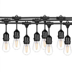 Ghirlanda luminoasa 10 m. cu 10 becuri LED E27 interconectabila Ghirlanda luminoasa Lumini Terasa