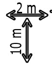 LT · Dimensiune 2 × 10 m