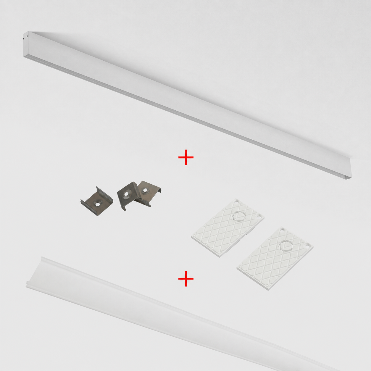 Sina magnetica ALBA pentru MONTAJ APARENT LUXON