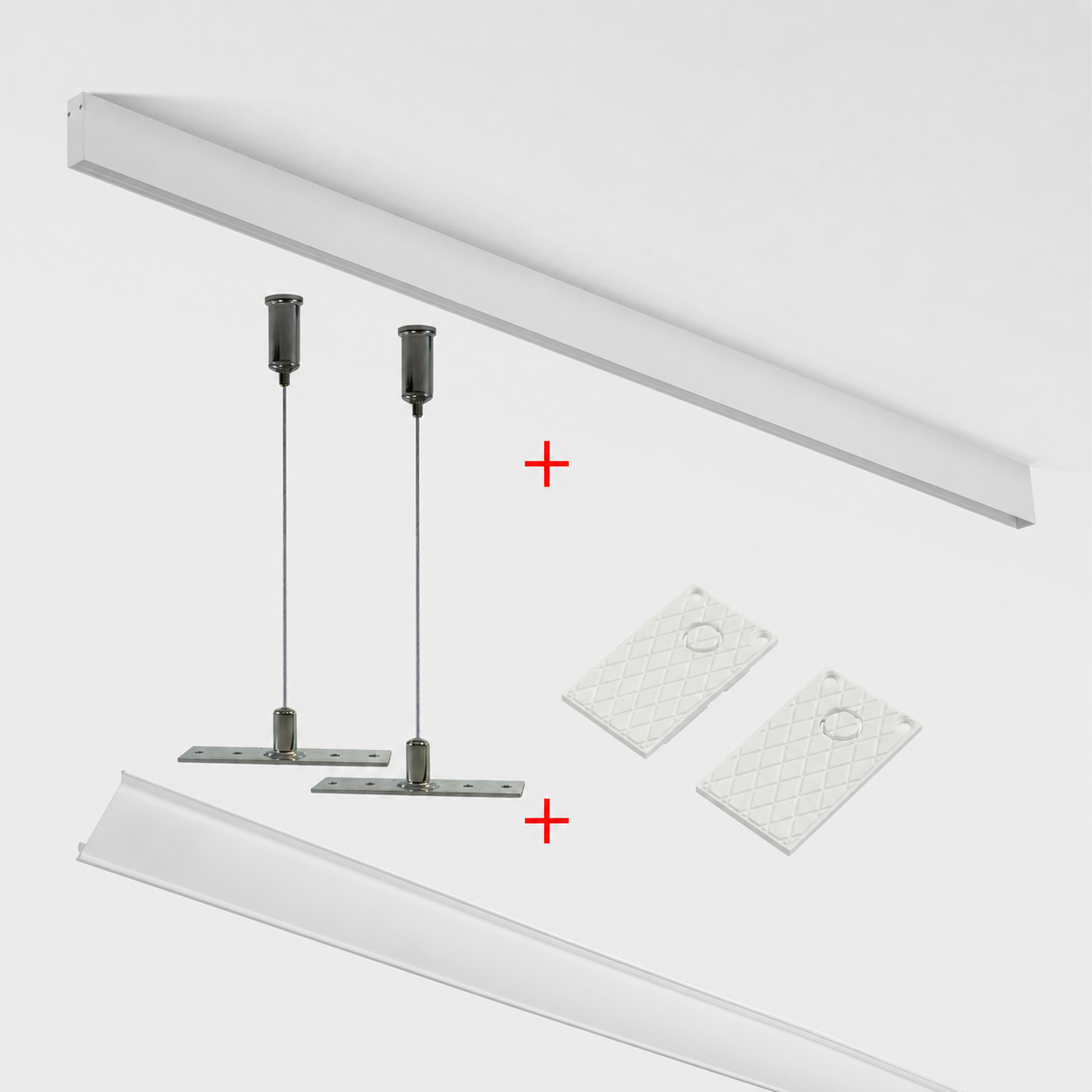 Sina magnetica ALBA pentru MONTAJ SUSPENDAT LUXON